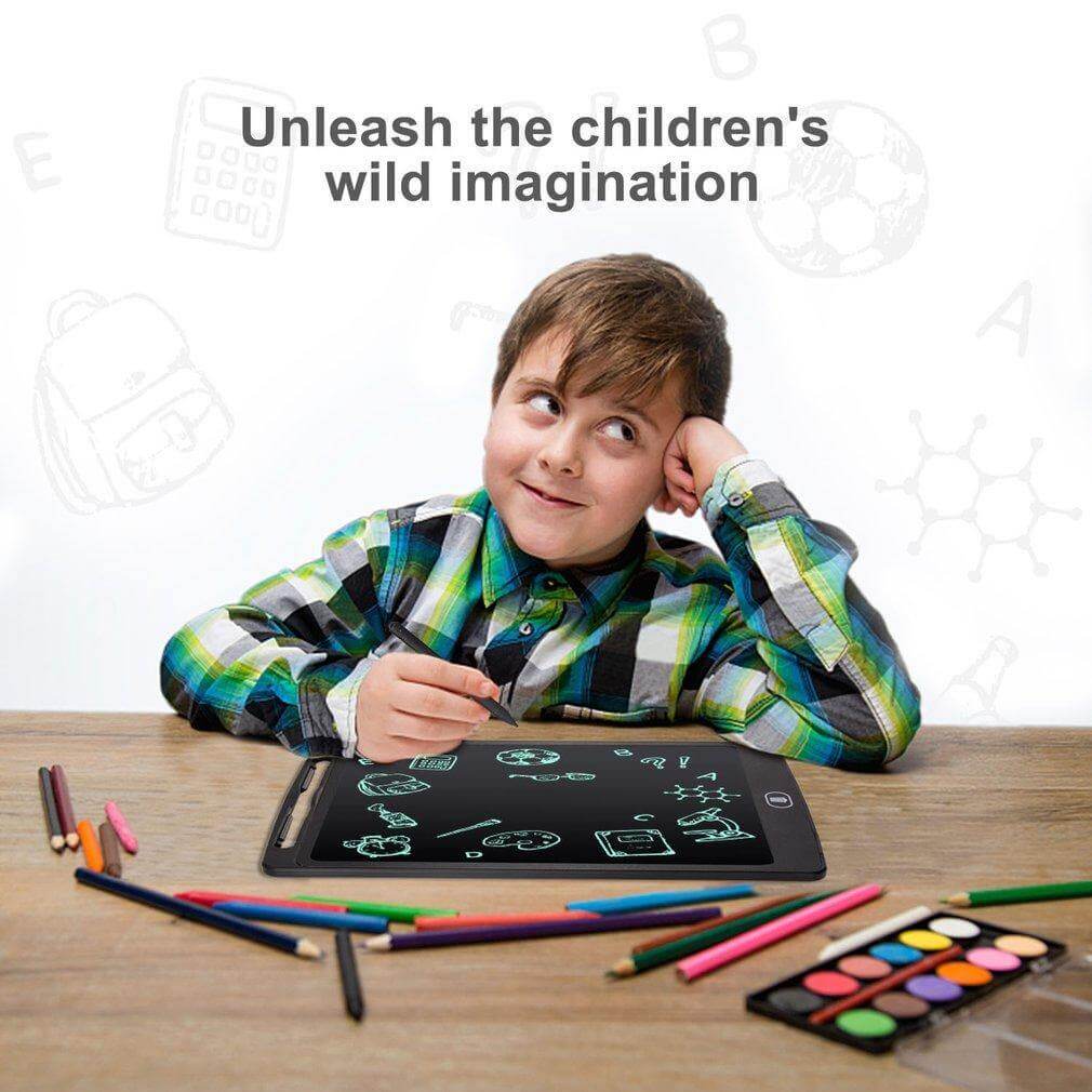 Ultra Thin Portable LCD Kids Writing Drawing Tablet - MaviGadget