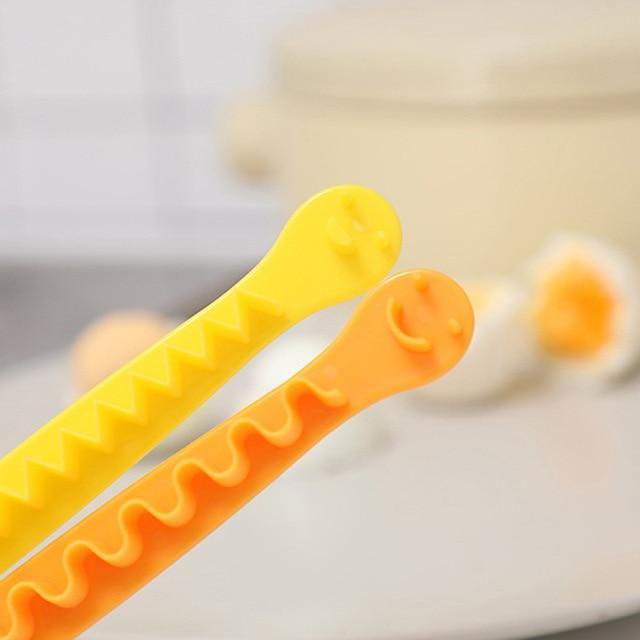6pcs Smiley Face Cute Egg Cutter - MaviGadget