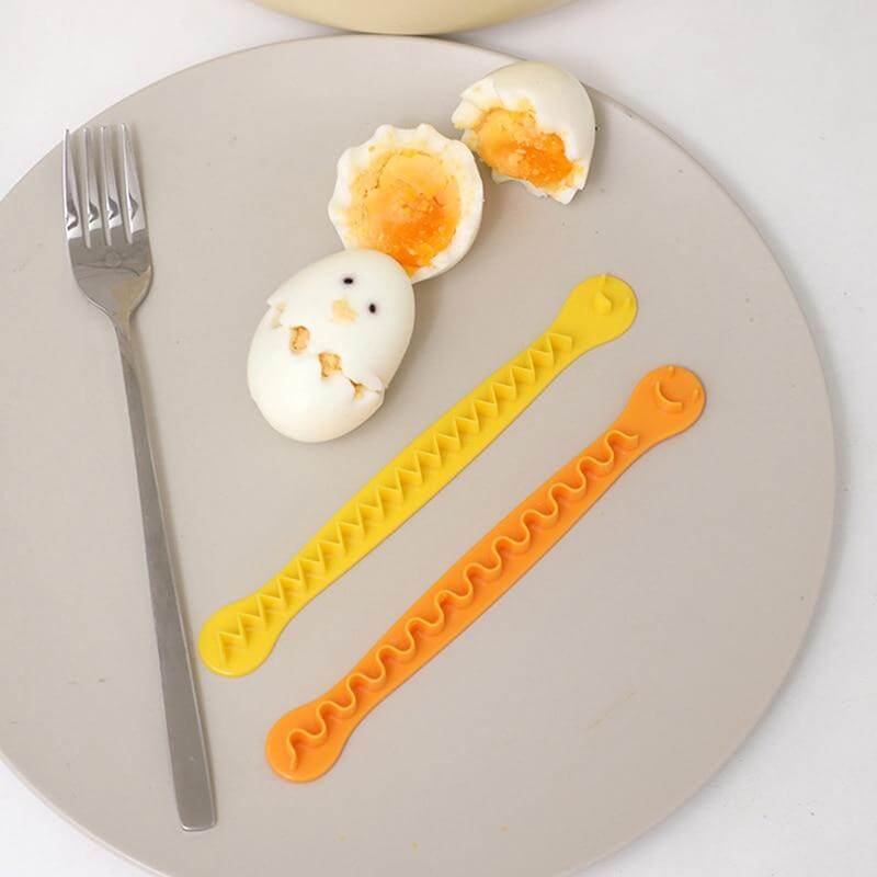 6pcs Smiley Face Cute Egg Cutter - MaviGadget