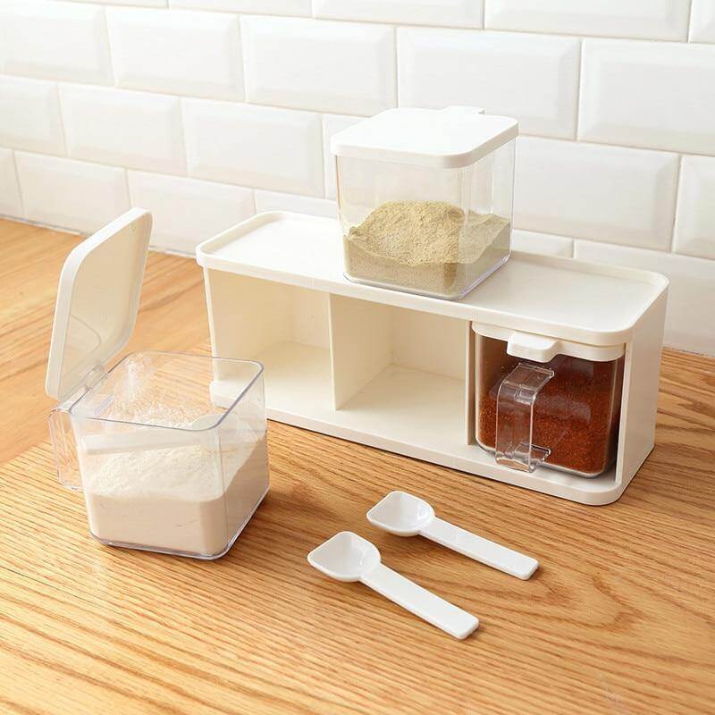 Multiple Boxes Seasoning Herb Kitchen Organizer - MaviGadget