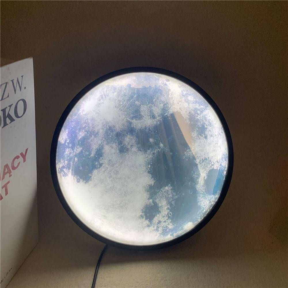 Smart Modern Moon Mirror Wall Lamp - MaviGadget