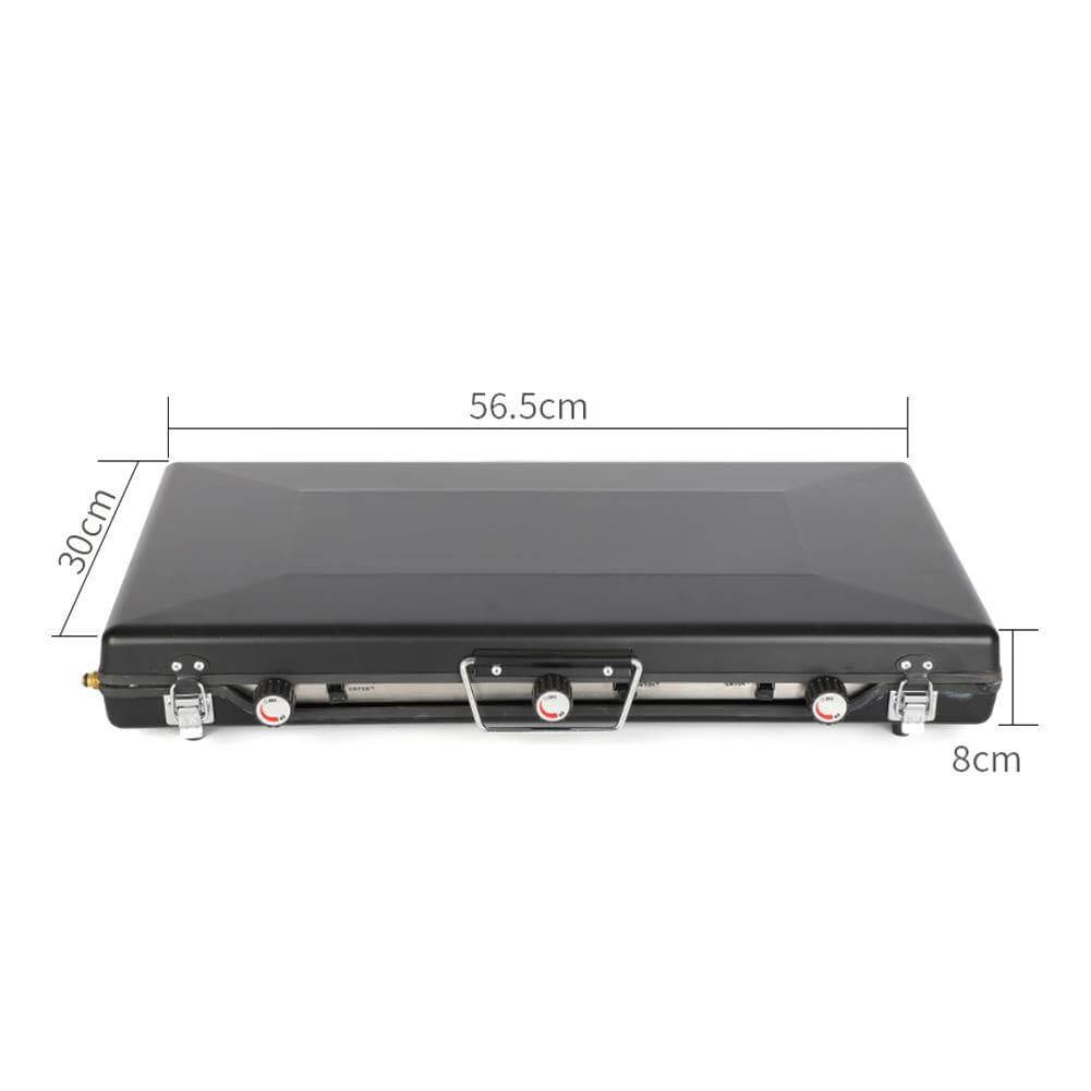 Portable 2 Burner Stove Grill - MaviGadget