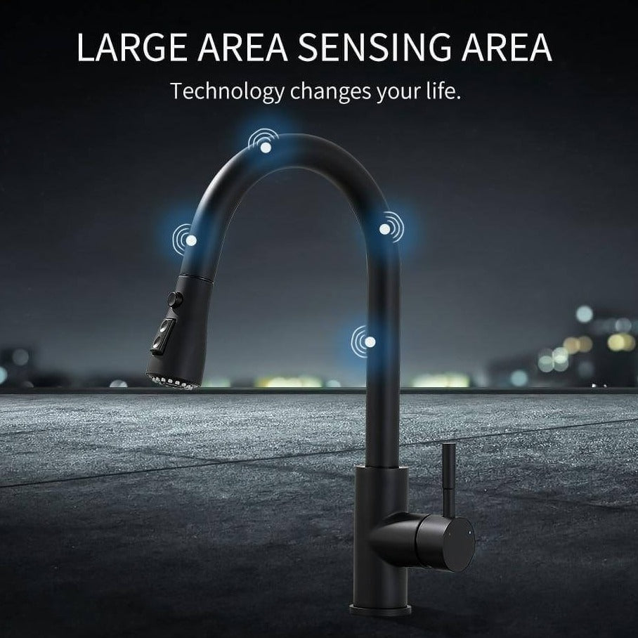 Smart Assistive Touch Control Kitchen Faucet - MaviGadget