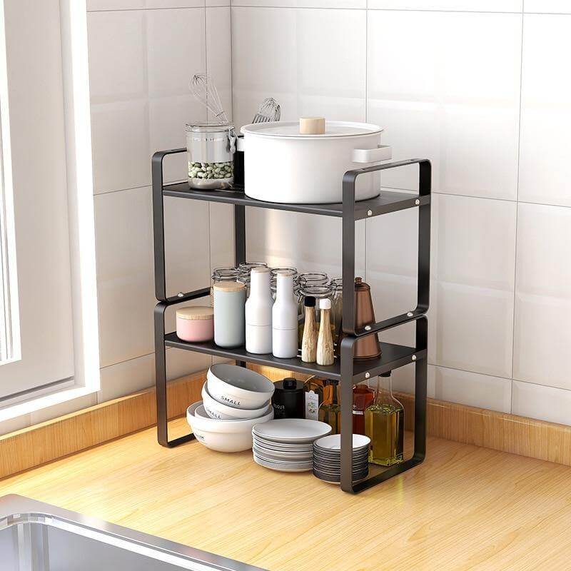 Multi-layer Kitchen Countertop Dish Organizer - MaviGadget