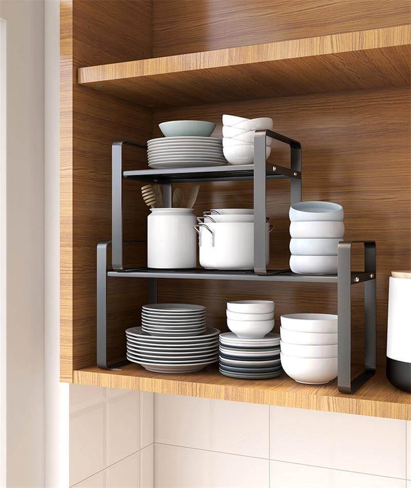 Multi-layer Kitchen Countertop Dish Organizer - MaviGadget