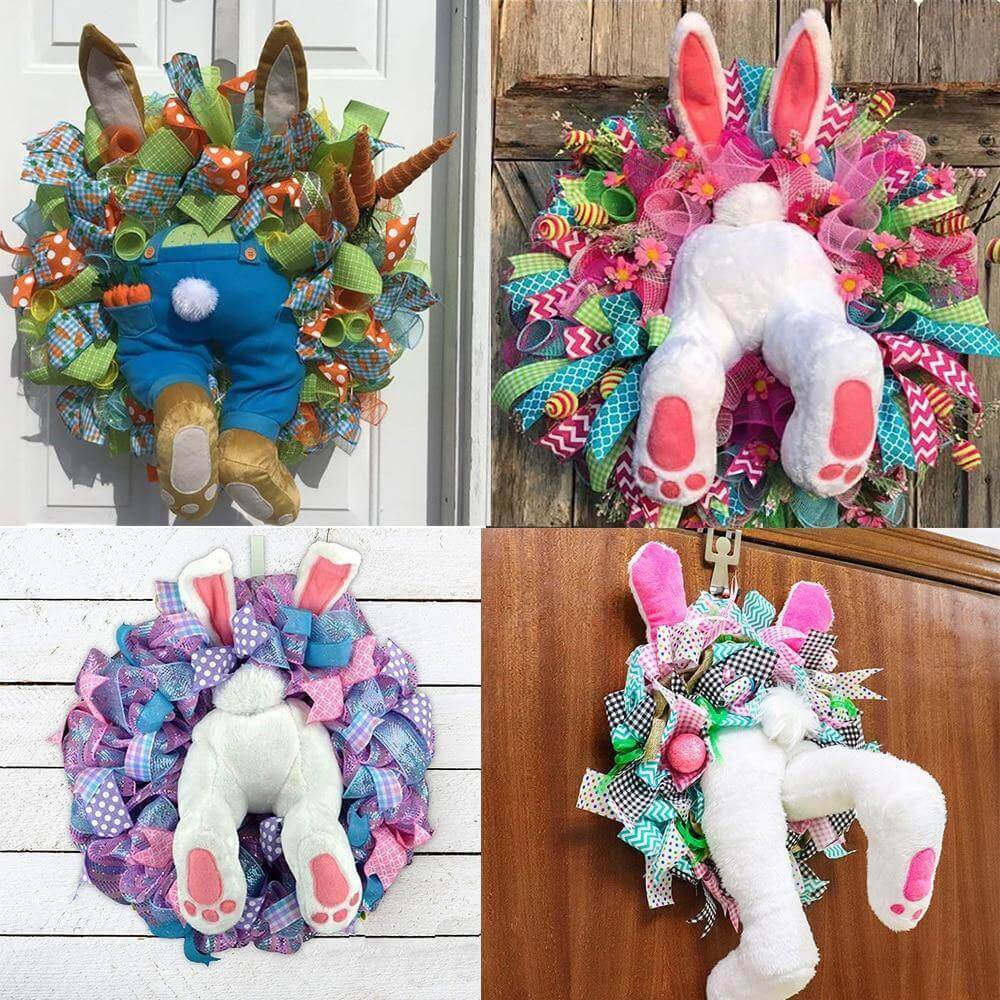 Funny Bunny Door Ornament - MaviGadget