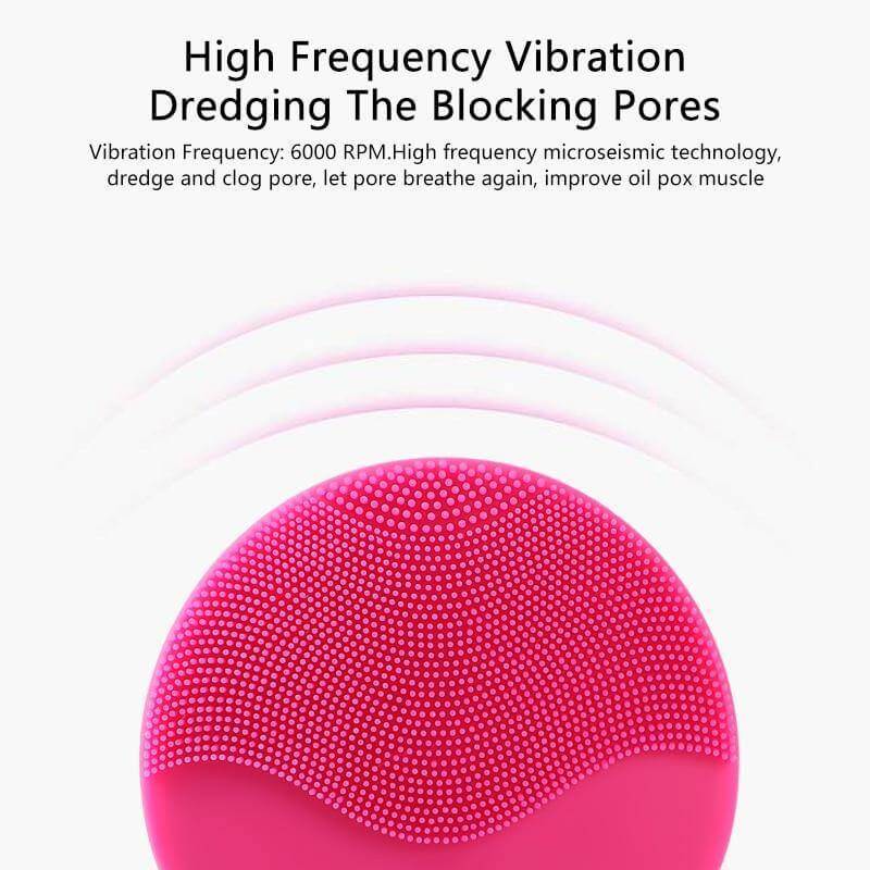 Rechargeable Ultrasonic Facial Cleaner - MaviGadget