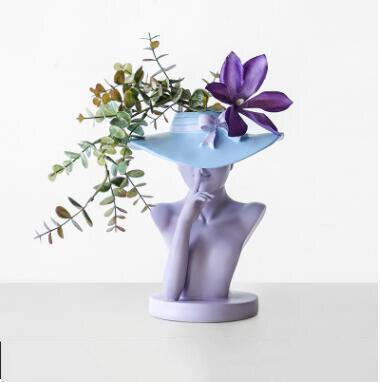 Pretty Woman Figure Flower Pot - MaviGadget