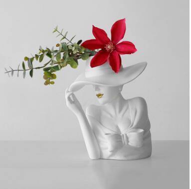 Pretty Woman Figure Flower Pot - MaviGadget
