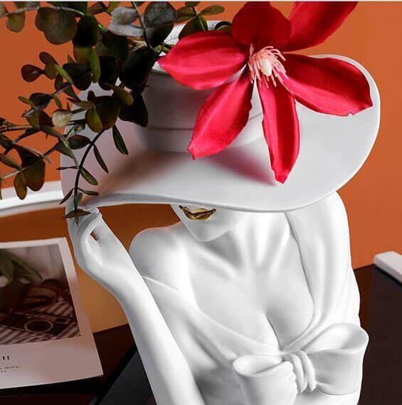 Pretty Woman Figure Flower Pot - MaviGadget