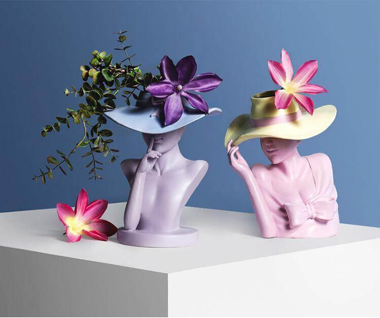 Pretty Woman Figure Flower Pot - MaviGadget