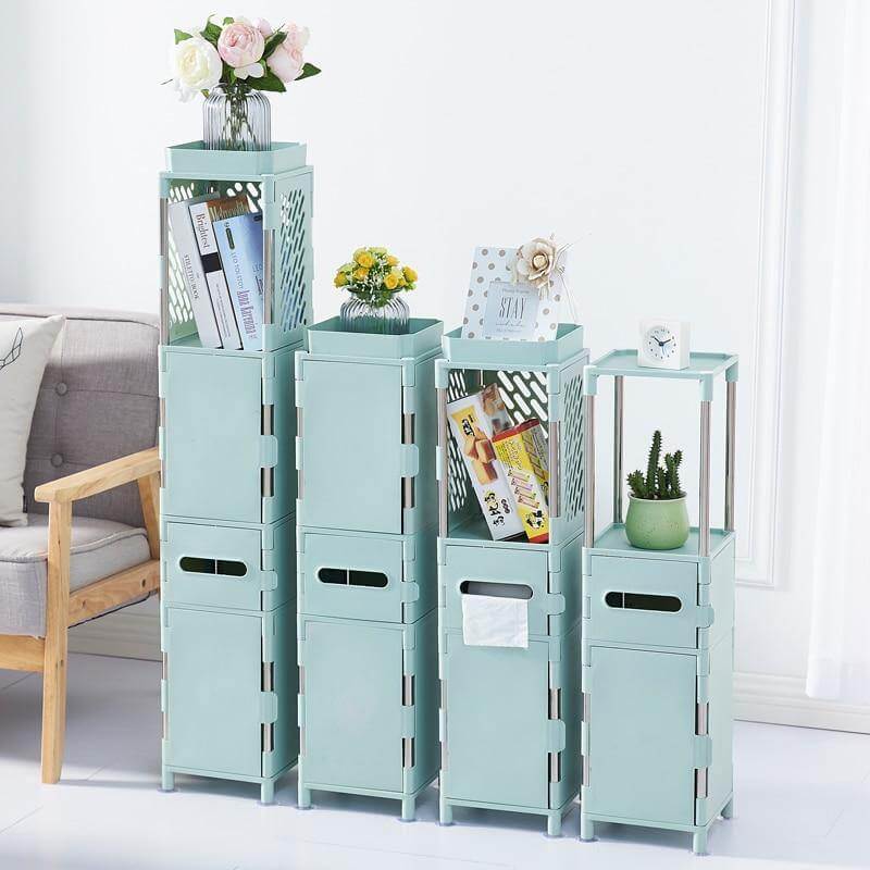 Small Bathroom Floor Cabinet Organizer - MaviGadget
