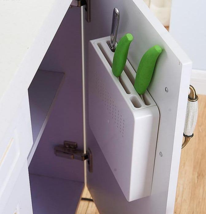 Hidden Kitchen Cabinet Knife Holder - MaviGadget