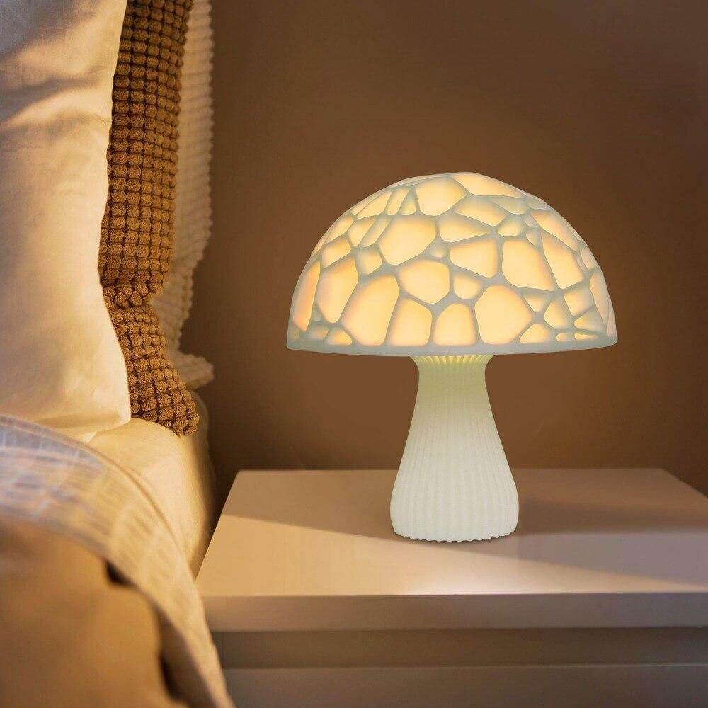 3D Print Elegant Mushroom Lamp - MaviGadget