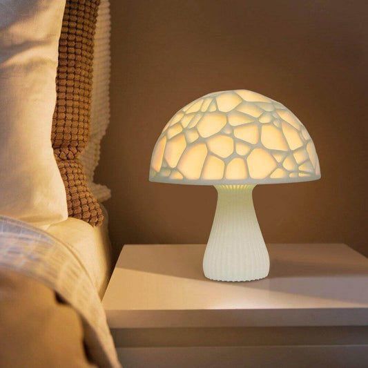3D Print Elegant Mushroom Lamp - MaviGadget