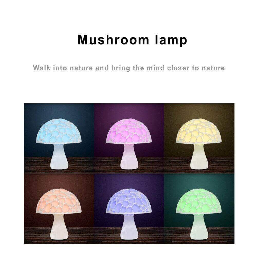 3D Print Elegant Mushroom Lamp - MaviGadget