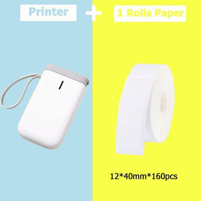 Portable Mini Wireless Label Pocket Printer - MaviGadget