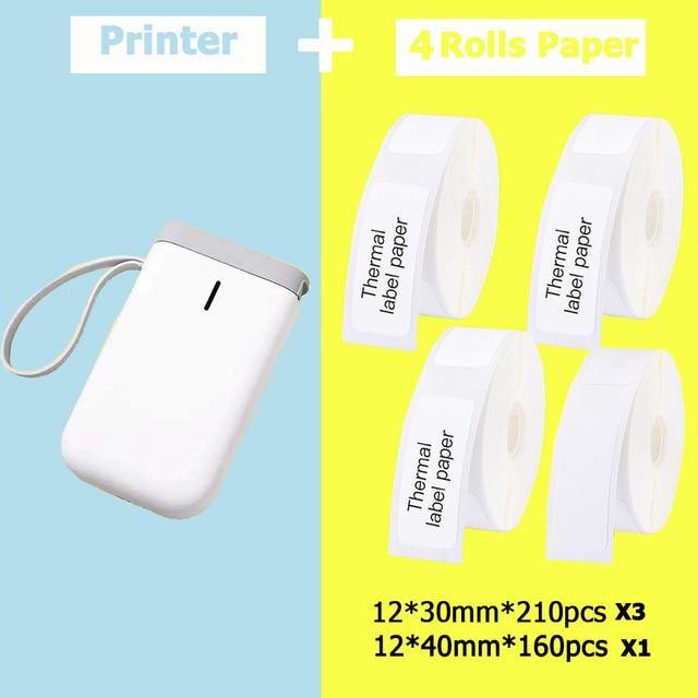 Portable Mini Wireless Label Pocket Printer - MaviGadget