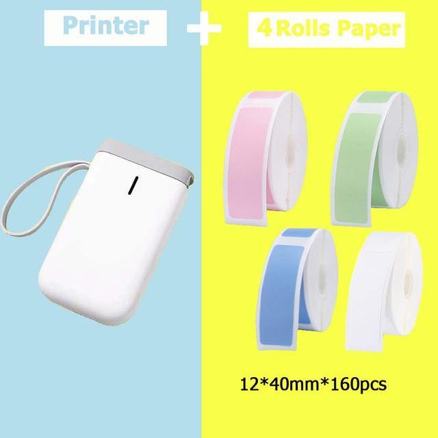 Portable Mini Wireless Label Pocket Printer - MaviGadget