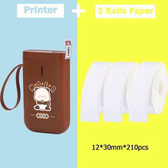 Portable Mini Wireless Label Pocket Printer - MaviGadget
