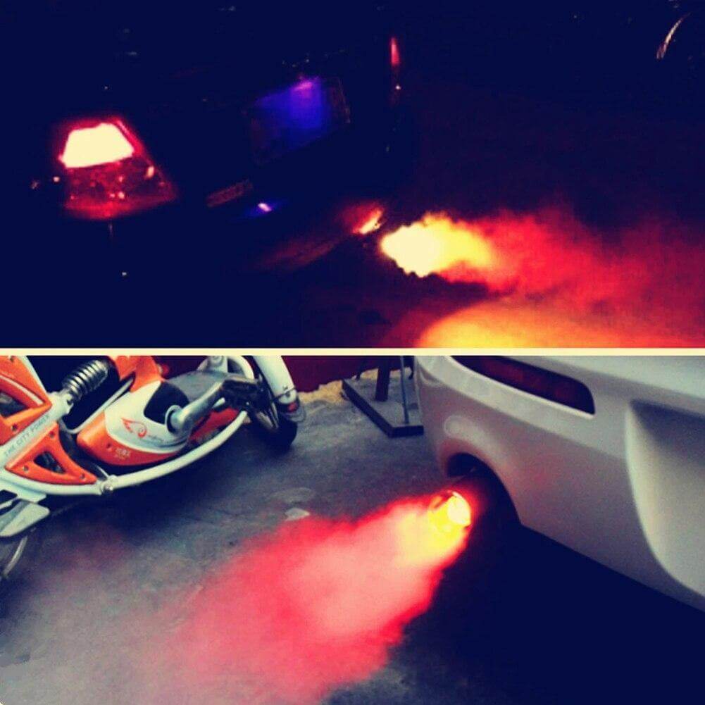 Car Modified Exhaust Pipe LED Light - MaviGadget
