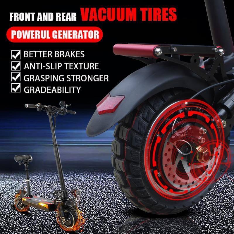 800W Dual Electric Motor Scooter with Seat - MaviGadget