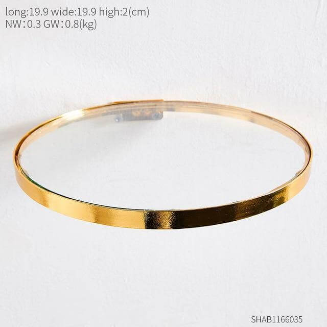Nordic Ledge Mount Wall Glass Shelf - MaviGadget