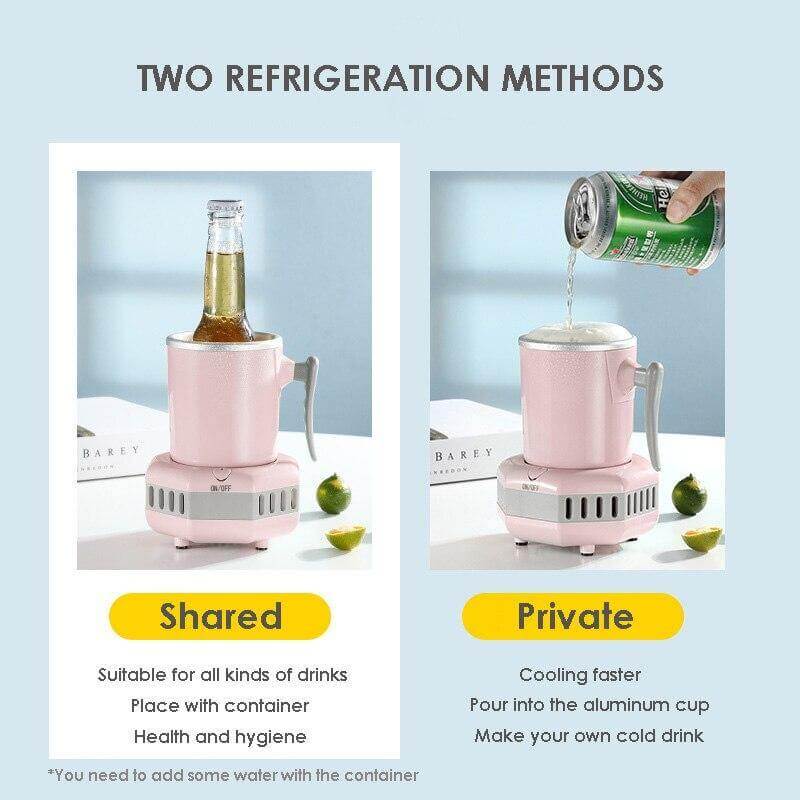 Portable Mini Drink Cup Cooler Machine - MaviGadget