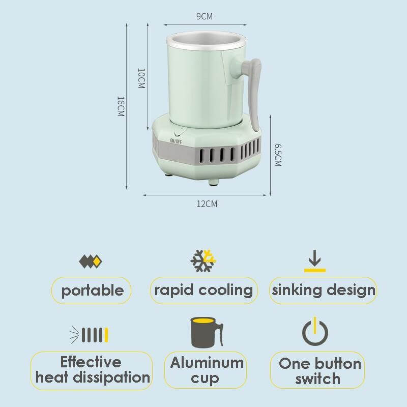 Portable Mini Drink Cup Cooler Machine - MaviGadget