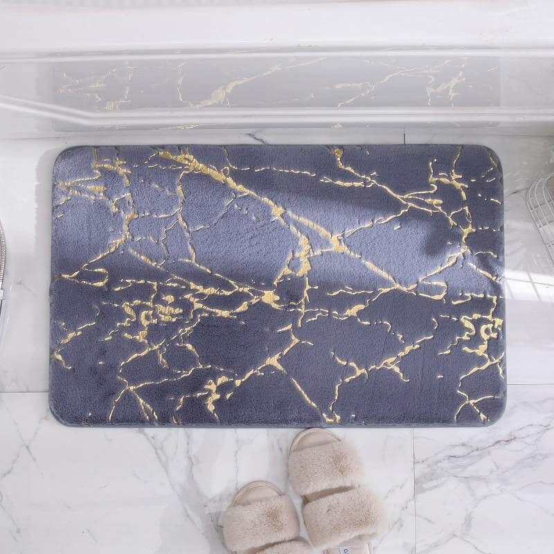 Soft Modern Non-Slip Soft Absorbent Bathroom Fluffy Mat - MaviGadget