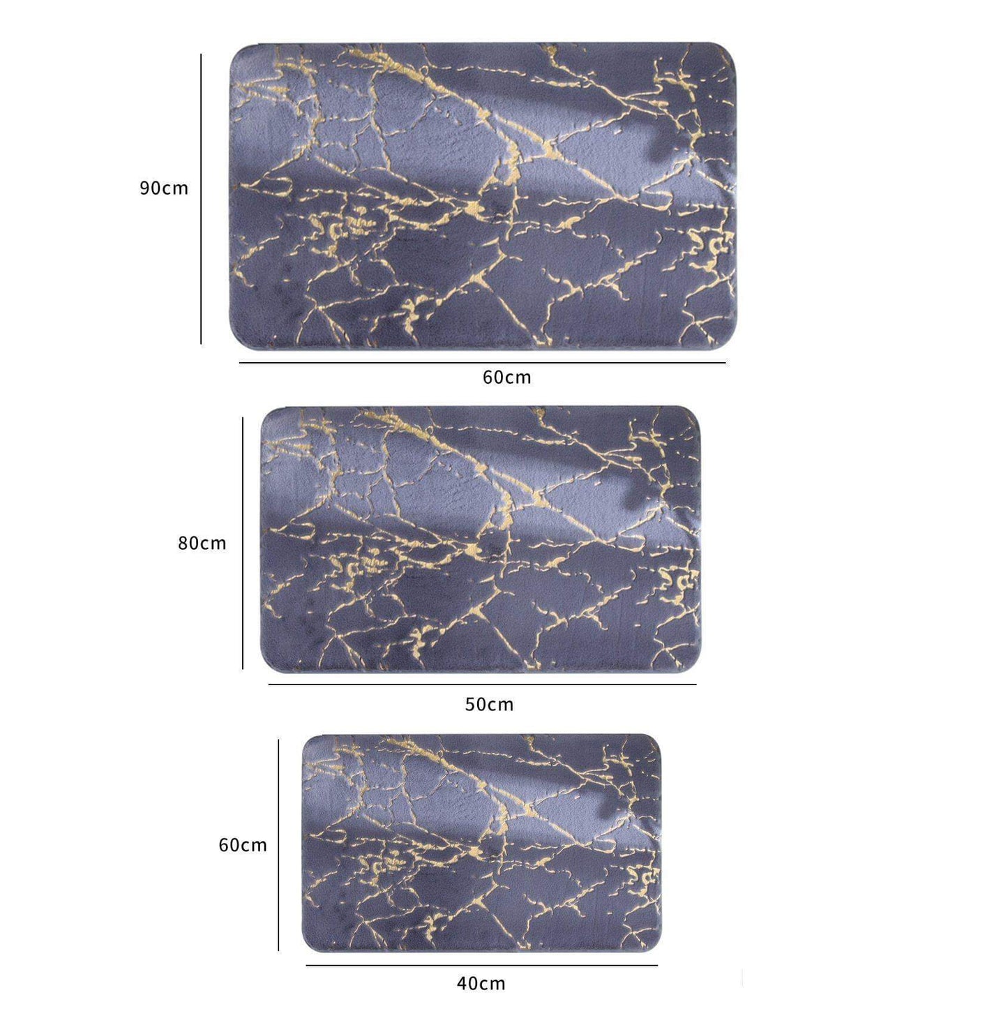 Soft Modern Non-Slip Soft Absorbent Bathroom Fluffy Mat - MaviGadget