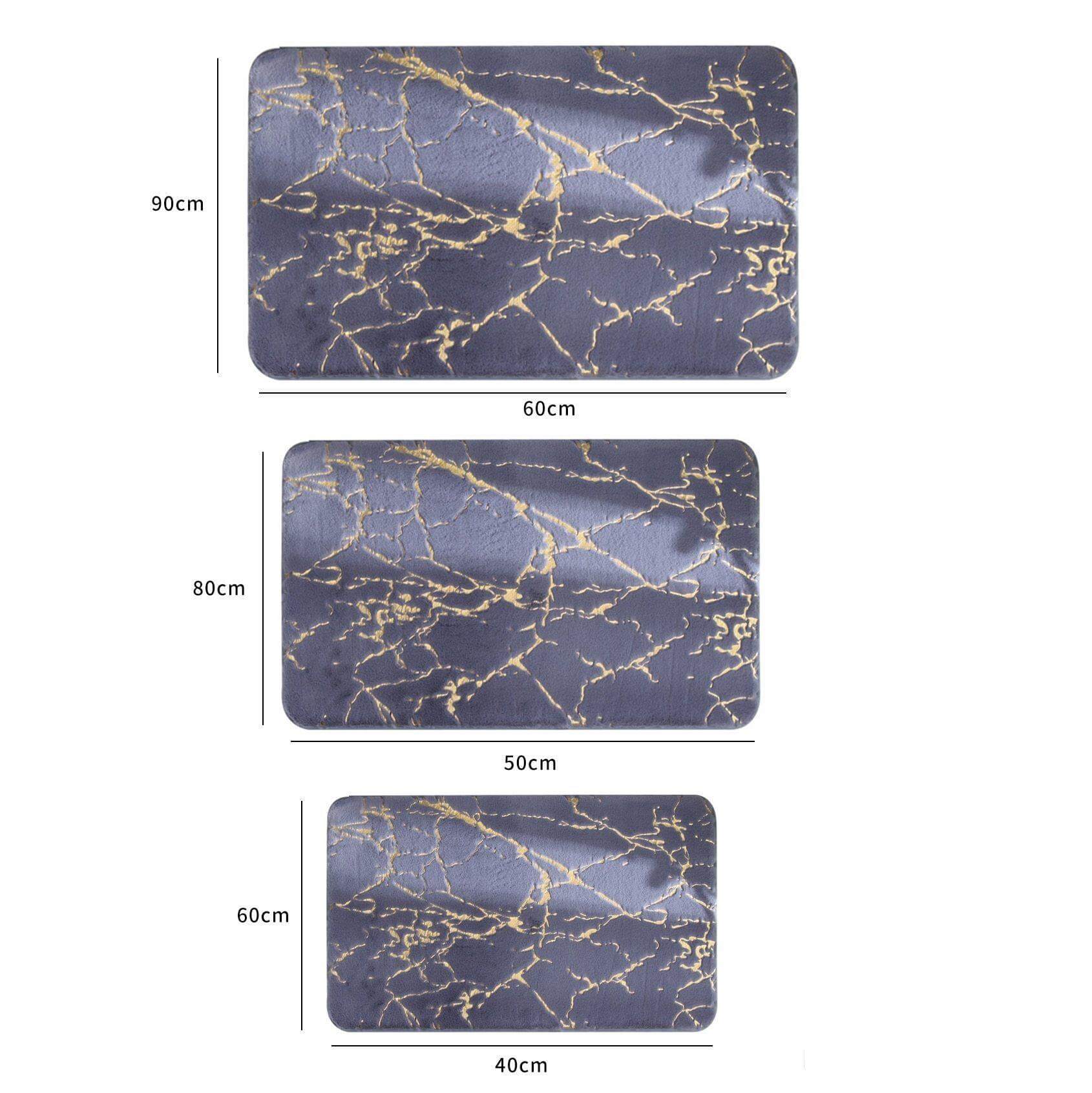 Soft Modern Non-Slip Soft Absorbent Bathroom Fluffy Mat - MaviGadget
