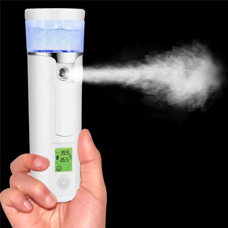 Portable Nano Steam Ion Face Skin Moisturizer - MaviGadget