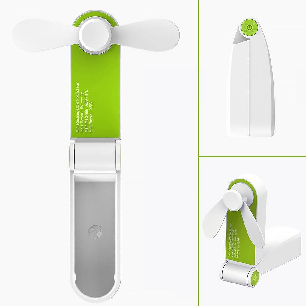Rechargeable Portable Foldable Mini Fan - MaviGadget