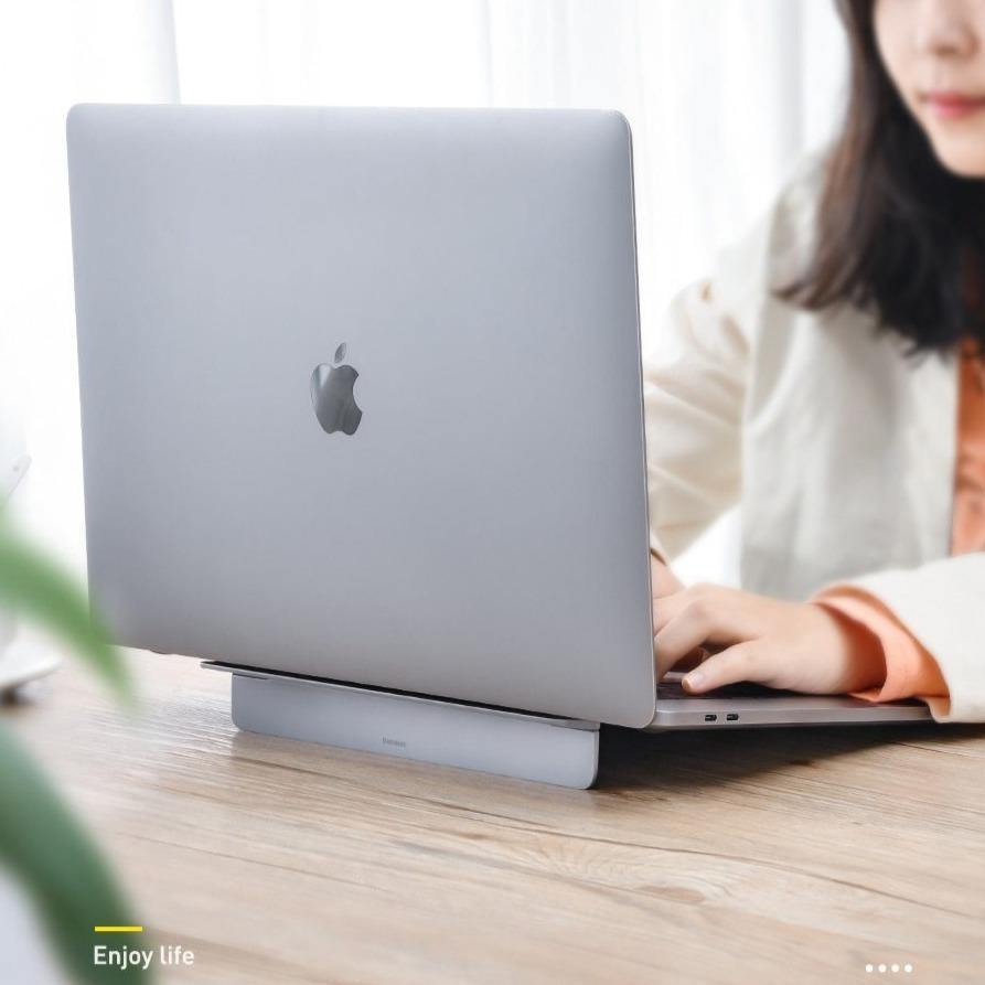 Aluminum Adjustable Folding Laptop Stand - MaviGadget