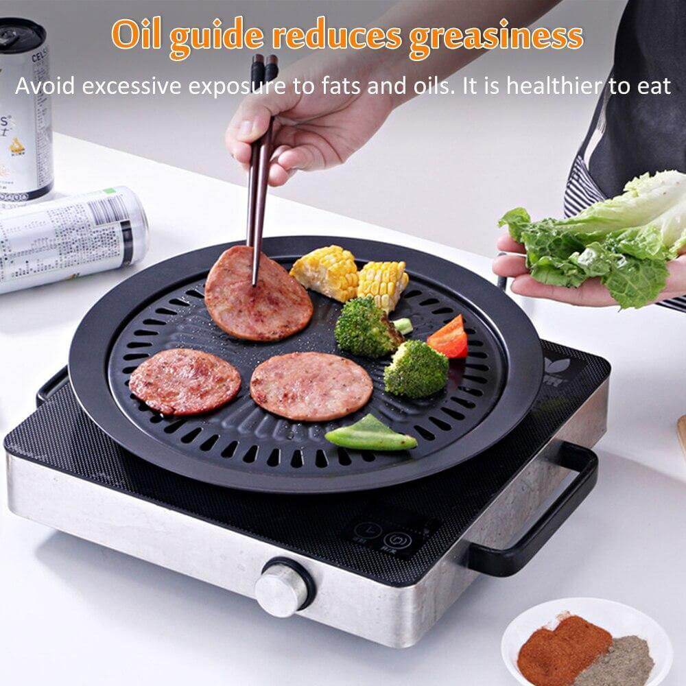 Korean Portable Non-stick BBQ Grill Pan - MaviGadget