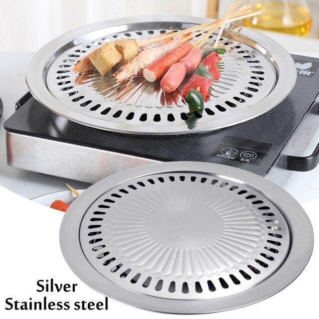 Korean Portable Non-stick BBQ Grill Pan - MaviGadget