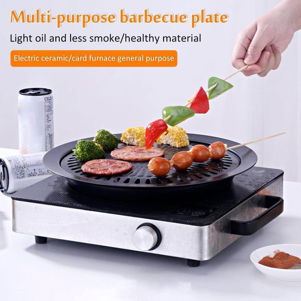 Korean Portable Non-stick BBQ Grill Pan - MaviGadget
