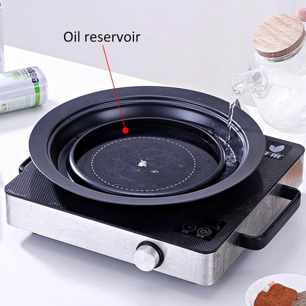 Korean Portable Non-stick BBQ Grill Pan - MaviGadget
