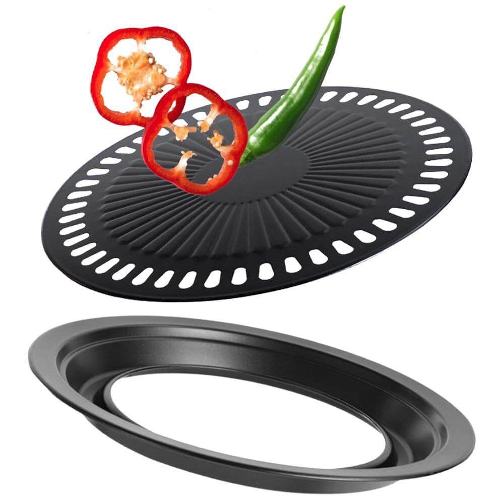 Korean Portable Non-stick BBQ Grill Pan - MaviGadget