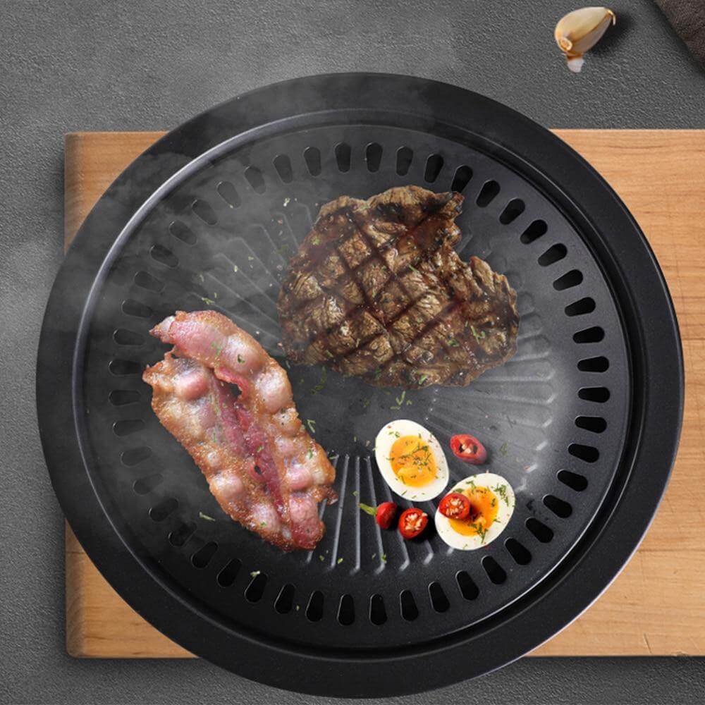 Korean Portable Non-stick BBQ Grill Pan - MaviGadget