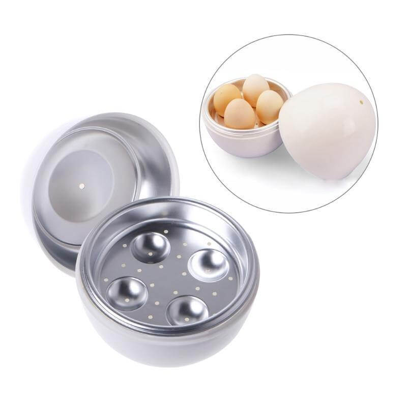 Easy Quick Microwave Egg Steamer Boiler - MaviGadget