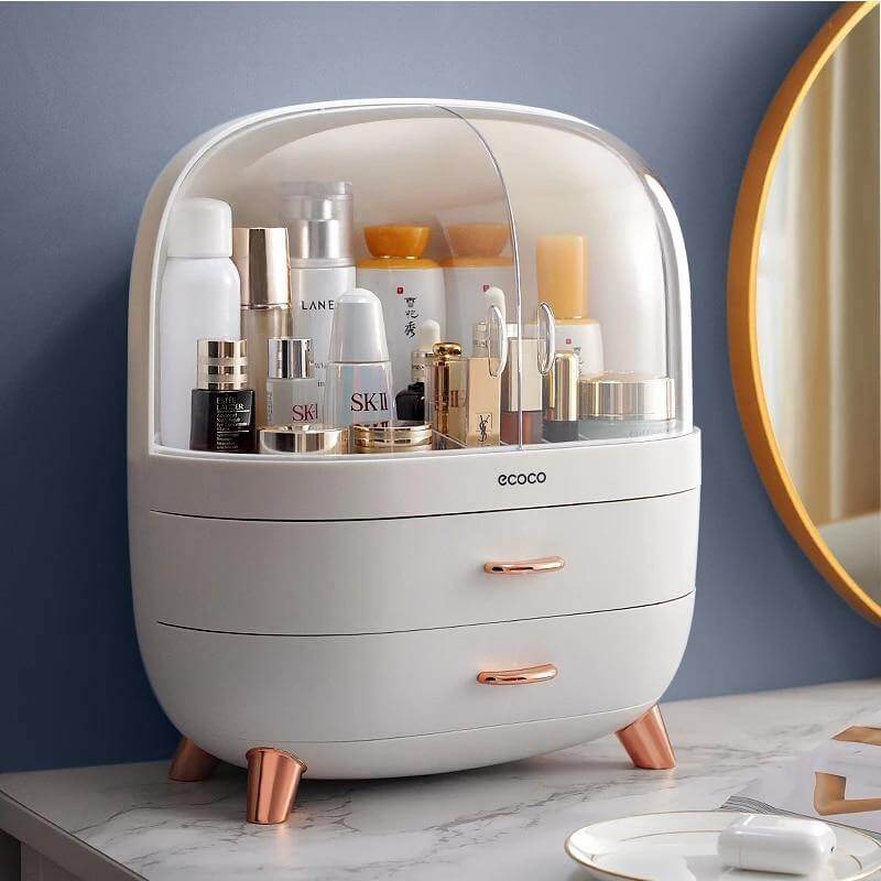 Large Capacity Elegant MakeUp Drawer Organizer Storage Box - MaviGadget