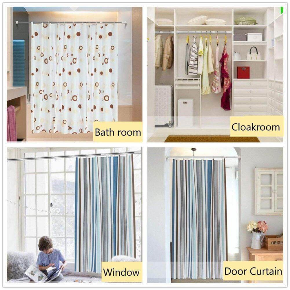 Adjustable Hanger Easy Install Rod - MaviGadget