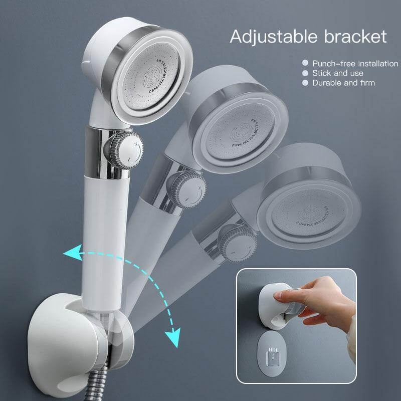 Elegant High Pressure Filter Shower Head - MaviGadget