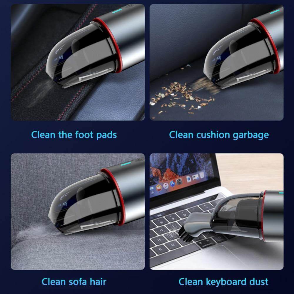 Mini Portable Powerful Wireless Vacuum Car Cleaner - MaviGadget