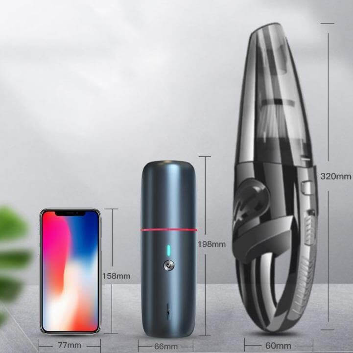 Mini Portable Powerful Wireless Vacuum Car Cleaner - MaviGadget