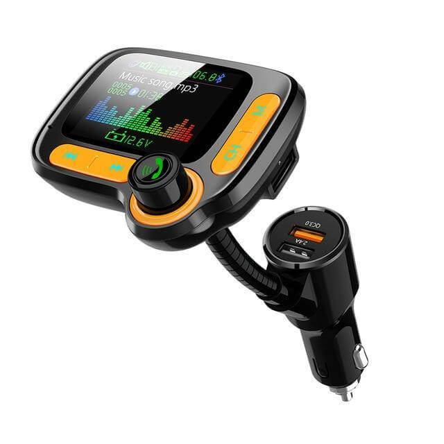 Dual USB Charging Bluetooth FM Transmitter for Car - MaviGadget