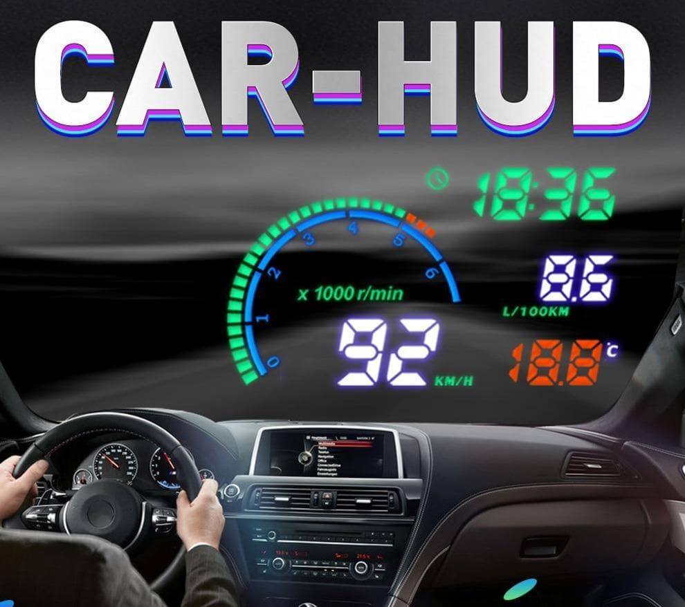 OBD Car Digital Super Clear Head-up Display - MaviGadget