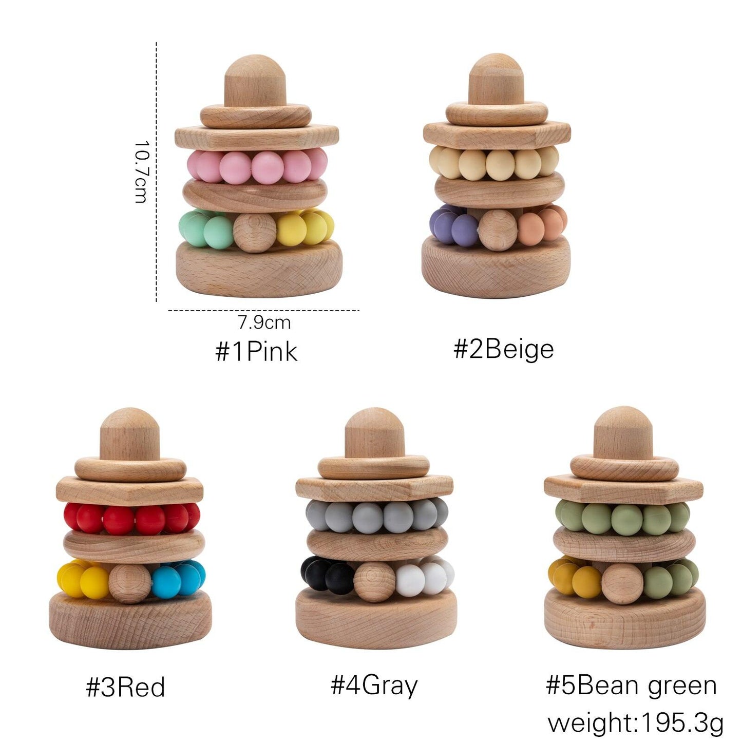 Baby Intelligence Development Stacking Game - MaviGadget